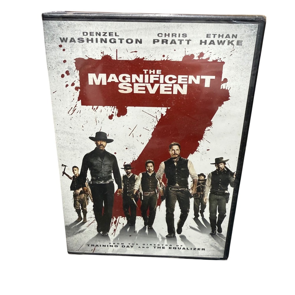 The Magnificent Seven Denzel Washington Chris Pratt Ethan Hawke DVD Movie
